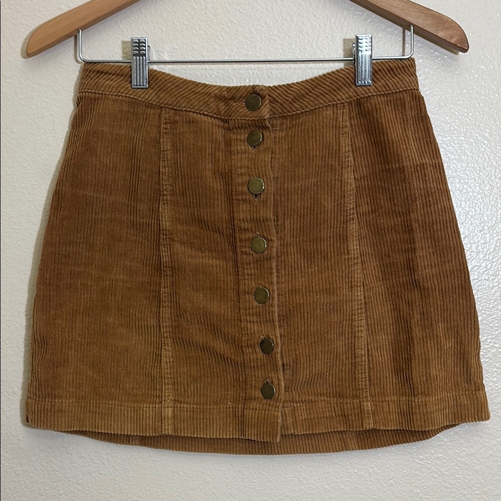 Charlotte Russe Womens Ribbed Skirt